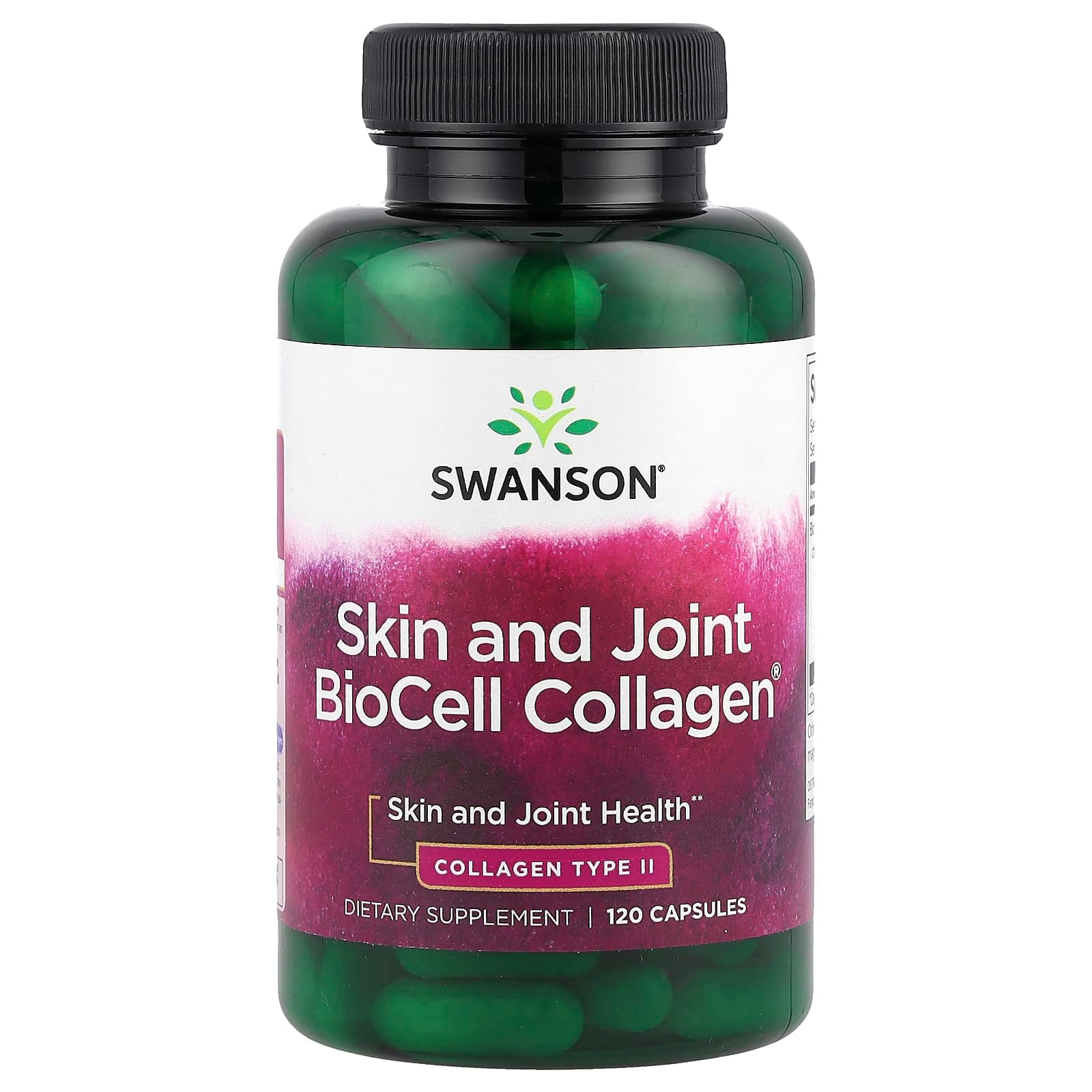 Swanson Vitamins Skin and Joint BioCell Collagen – 120 gélules de Swanson Vitamins