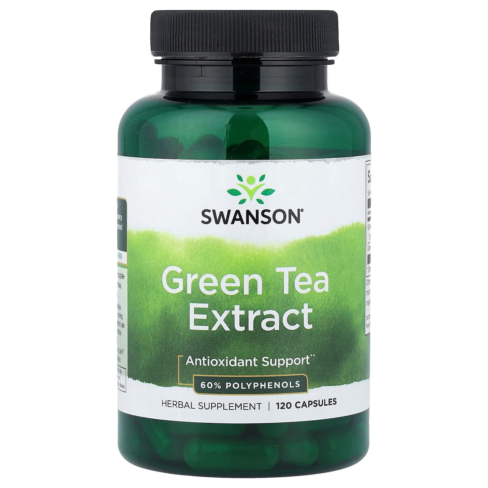 Swanson Vitamins Green Tea Extract – 120 gélules de Swanson Vitamins