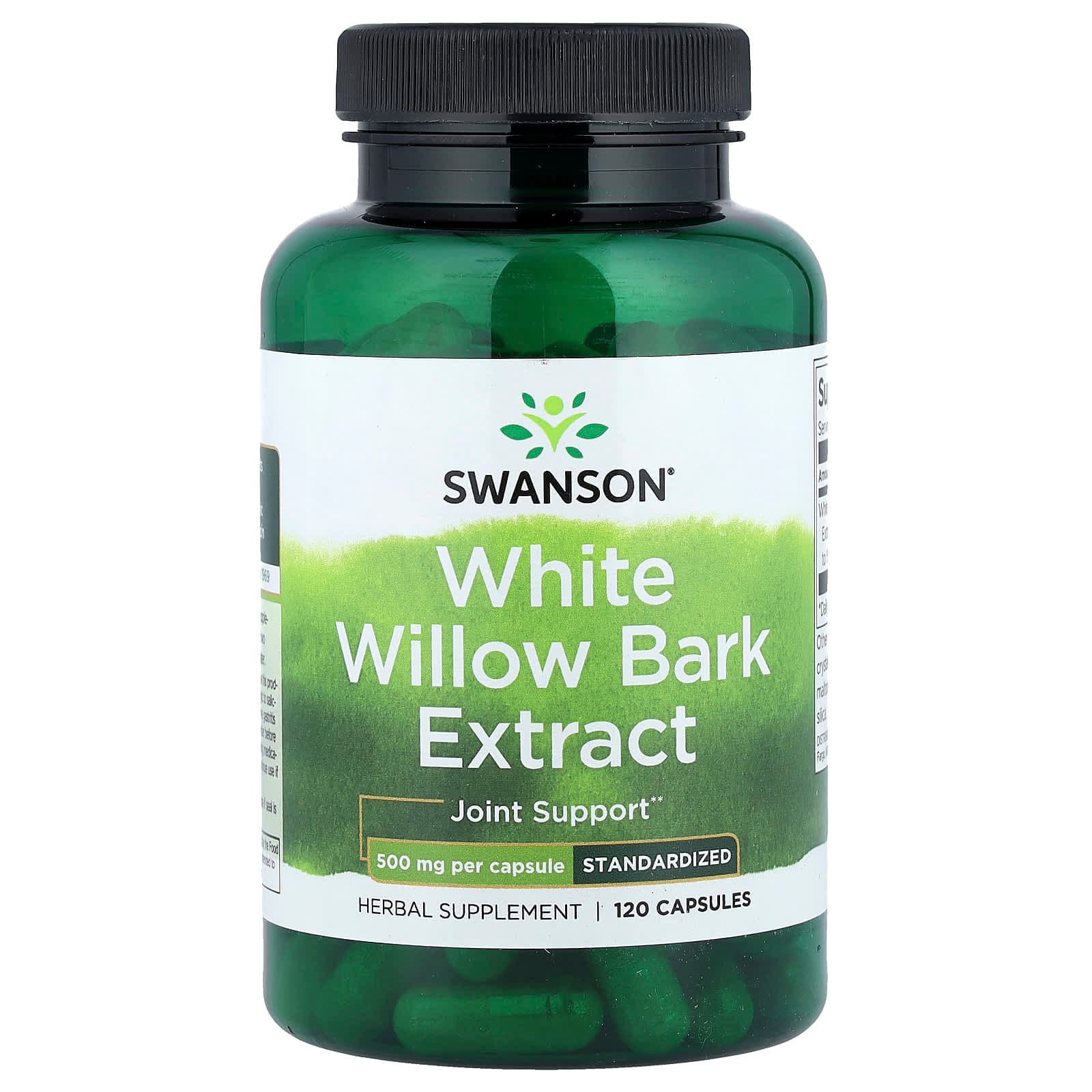 Swanson Vitamins White Willow Bark Extract, Standardized – 120 gélules de Swanson Vitamins