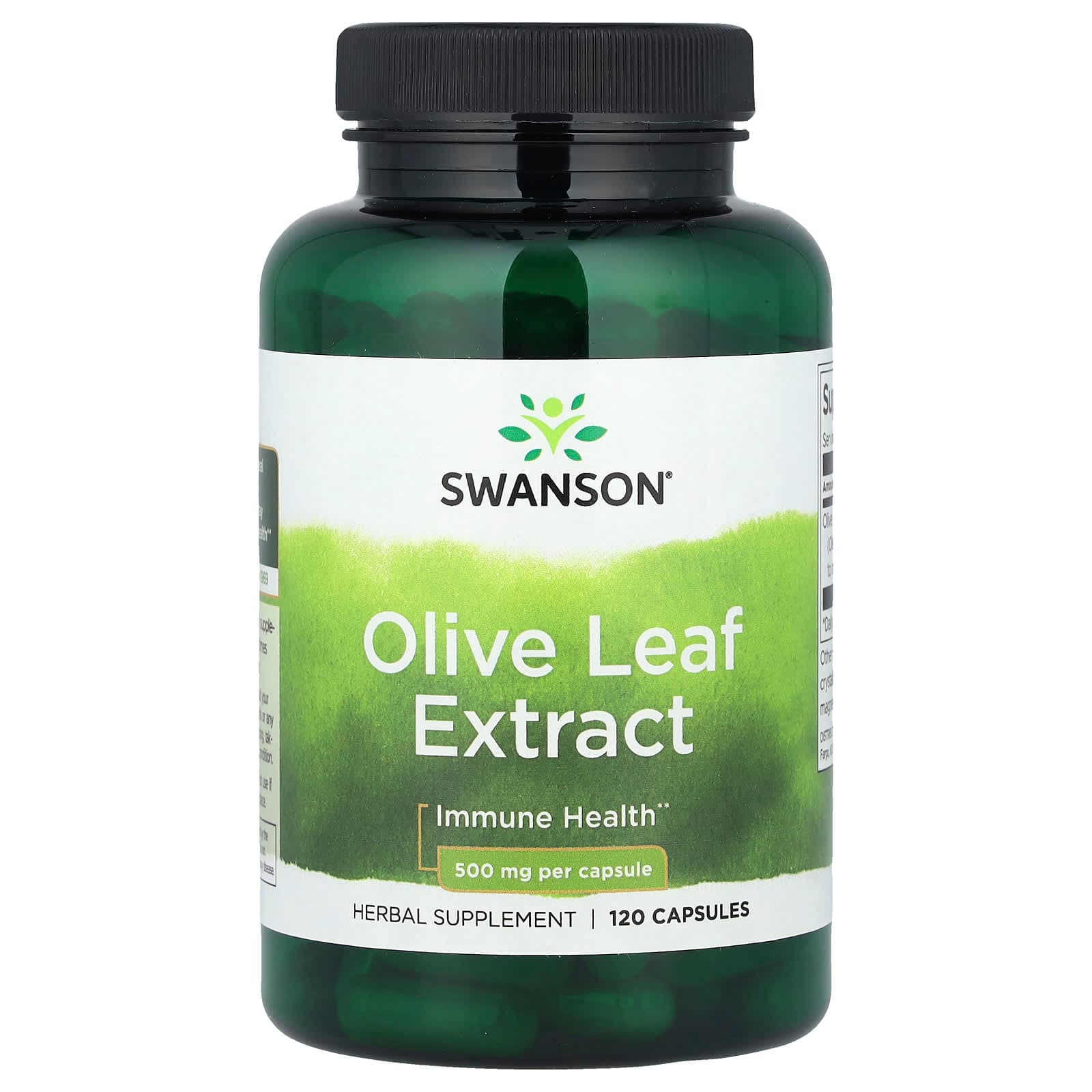 Swanson Vitamins Olive Leaf Extract – 120 gélules de Swanson Vitamins