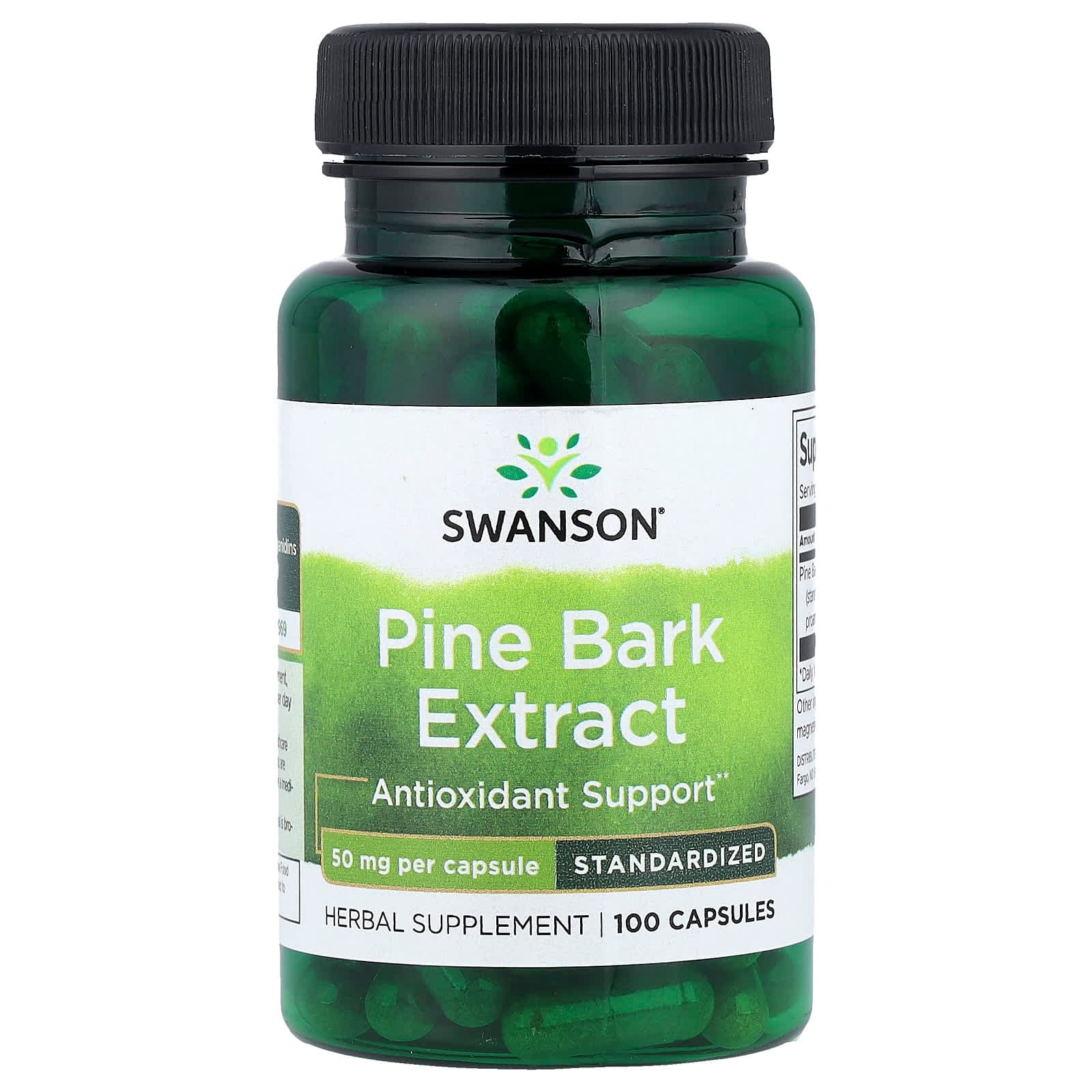 Swanson Vitamins Pine Bark Extract, Standardized – 100 gélules de Swanson Vitamins