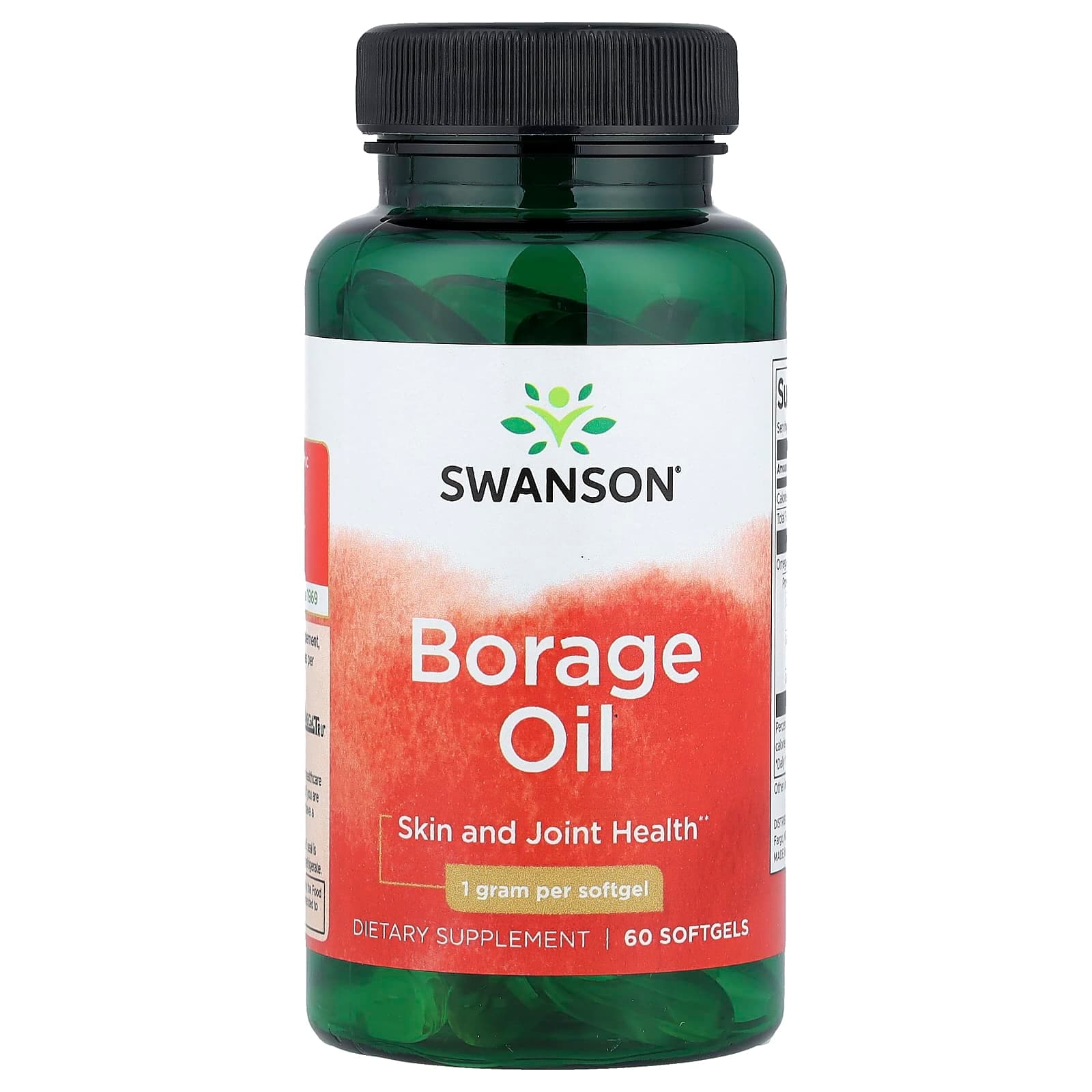 Swanson Vitamins Borage Oil – 1 g de Swanson Vitamins