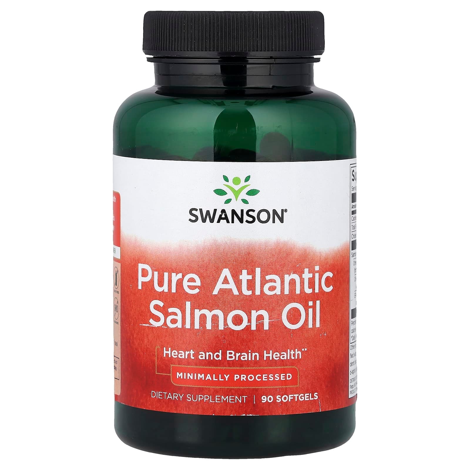 Swanson Vitamins Pure Atlantic Salmon Oil – 90 capsules molles de Swanson Vitamins