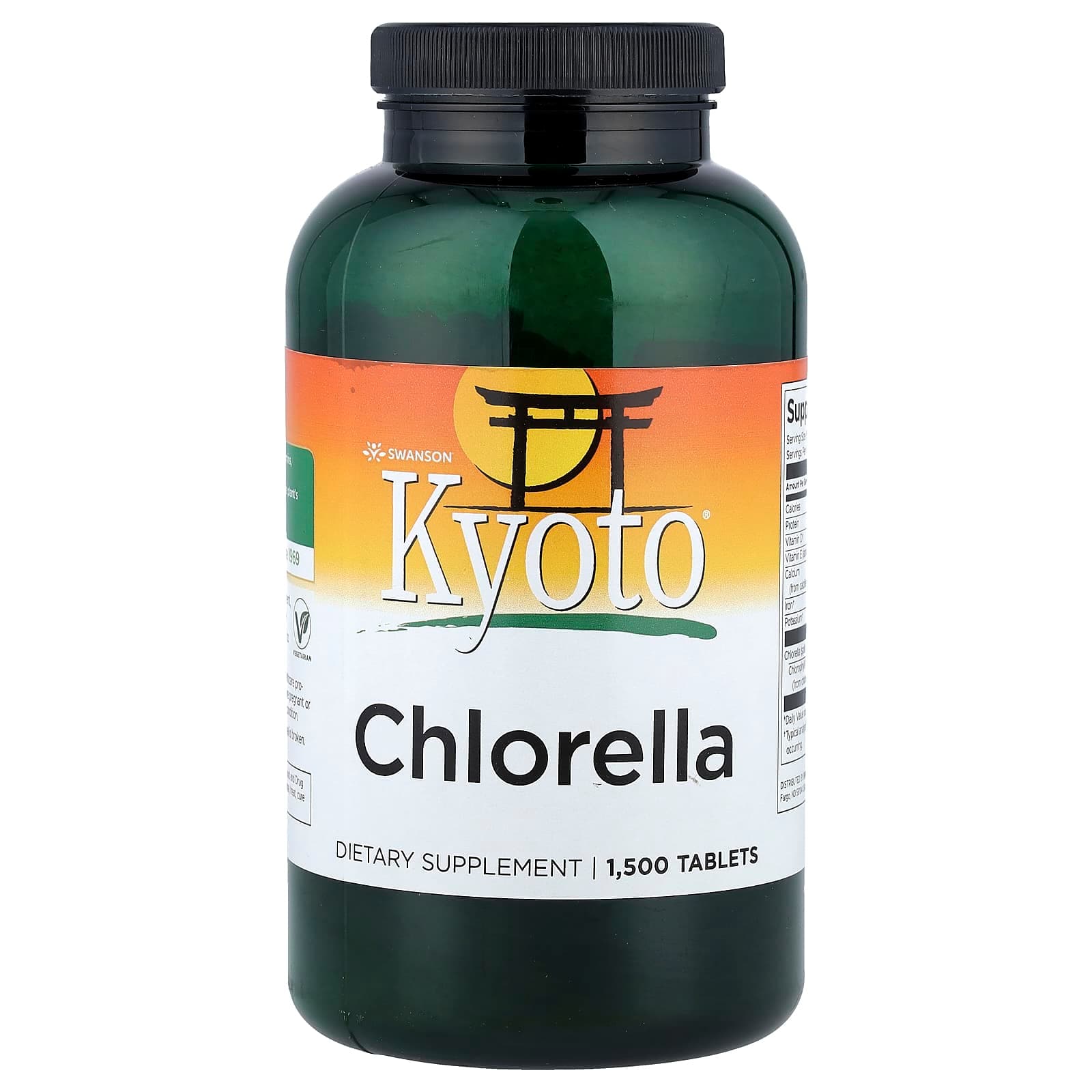 Swanson Vitamins Kyoto Chlorella – 1500 comprimés de Swanson Vitamins