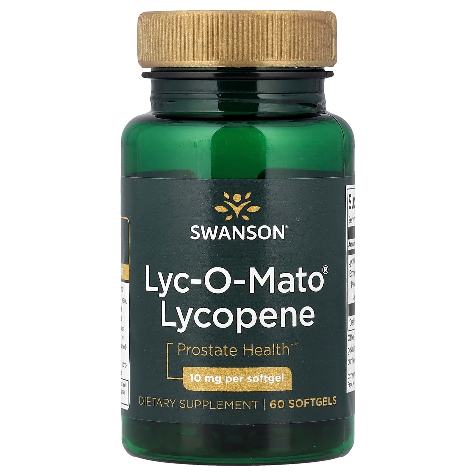 Swanson Vitamins Lyc-O-Mato Lycopene – 60 capsules molles de Swanson Vitamins