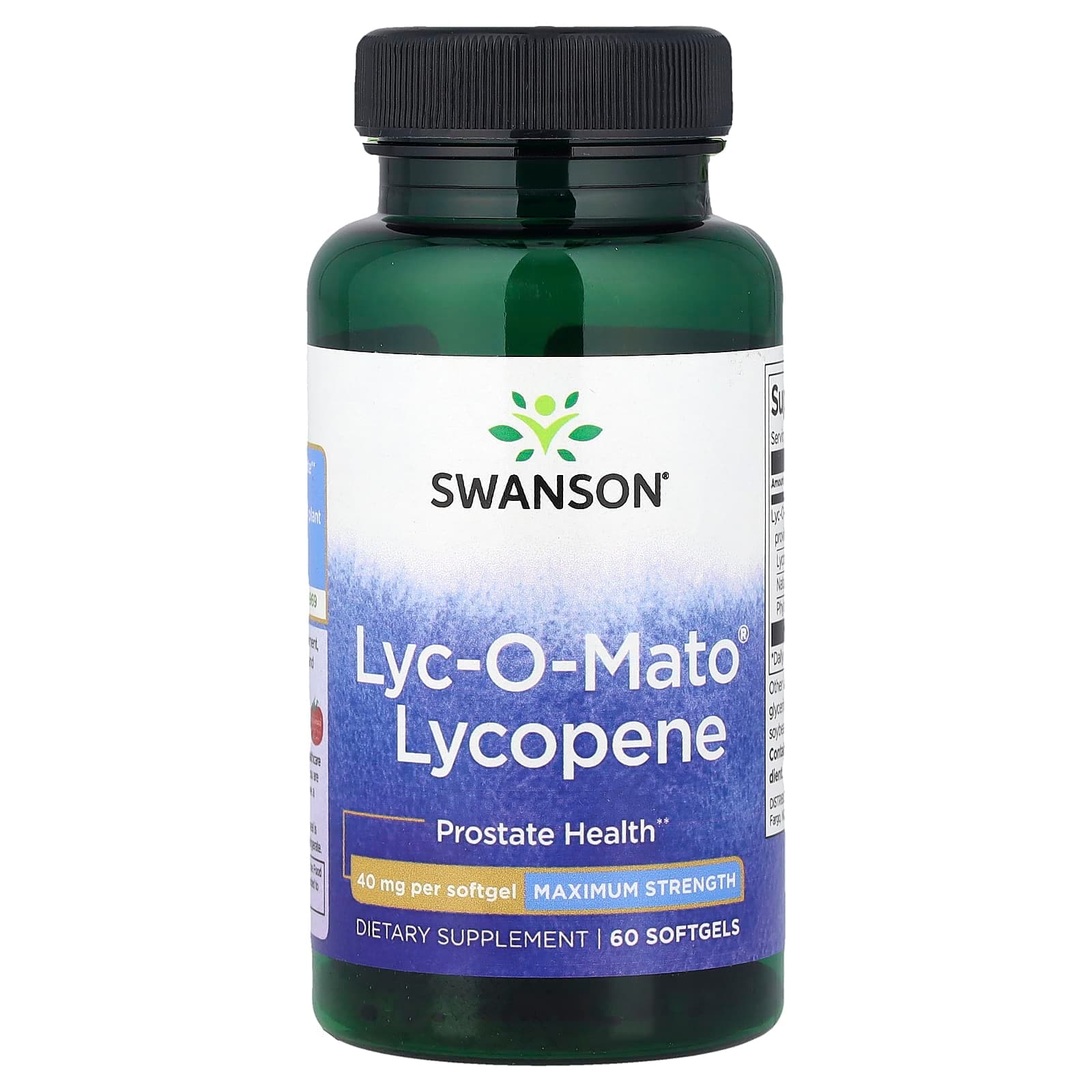 Swanson Vitamins Lyc-O-Mato Lycopene – 60 capsules molles de Swanson Vitamins