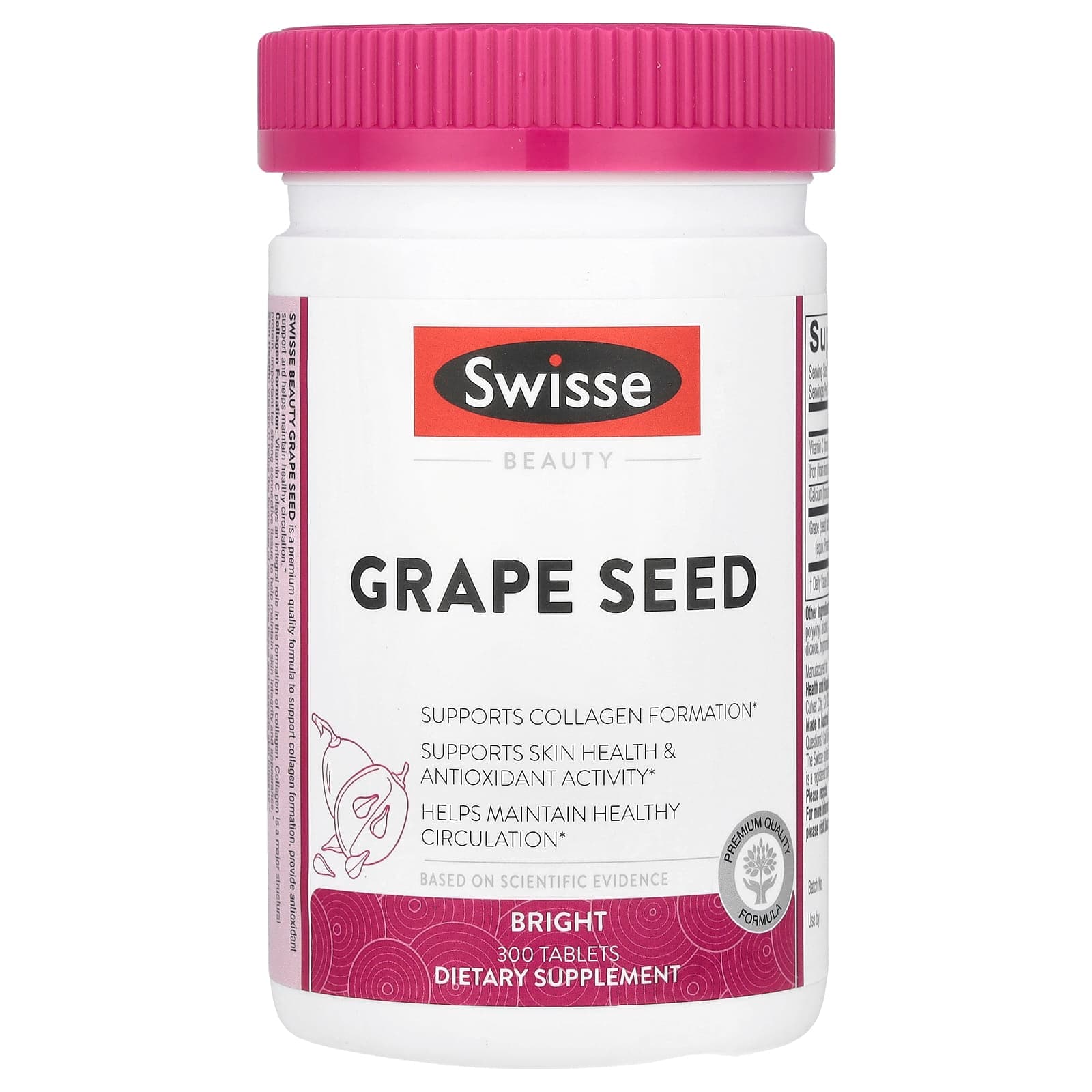 Swisse Grape Seed – Grape Seed – 300 comprimés de Swisse