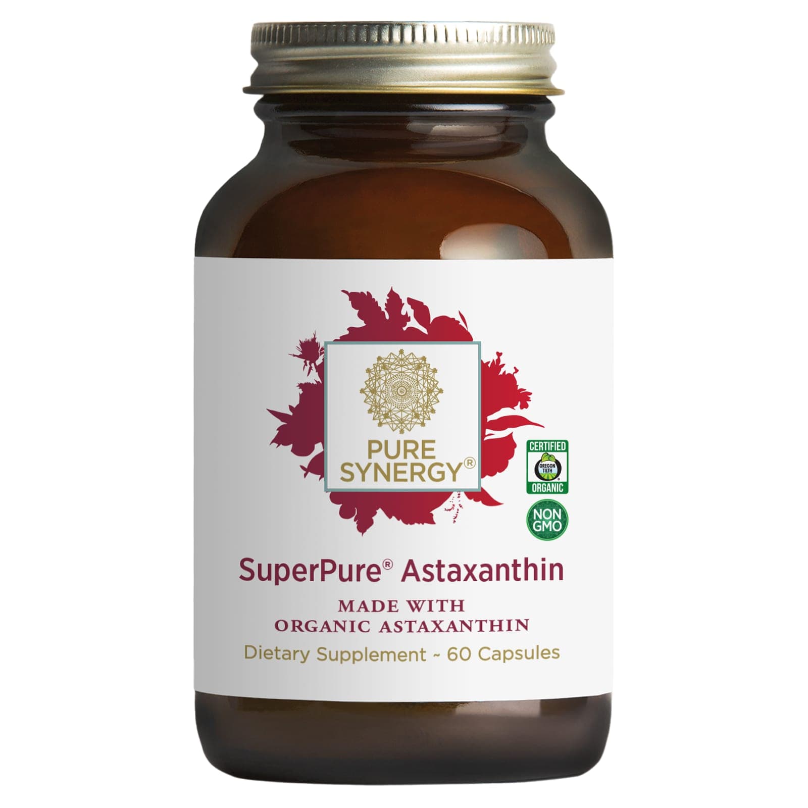 Pure Synergy SuperPure Astaxanthin – 60 gélules de Pure Synergy