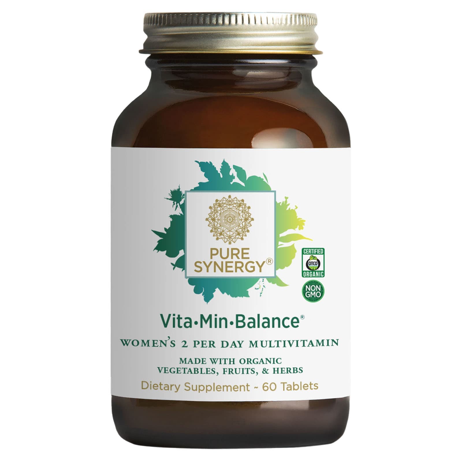 Pure Synergy Vita-Min-Balance – 60 comprimés de Pure Synergy