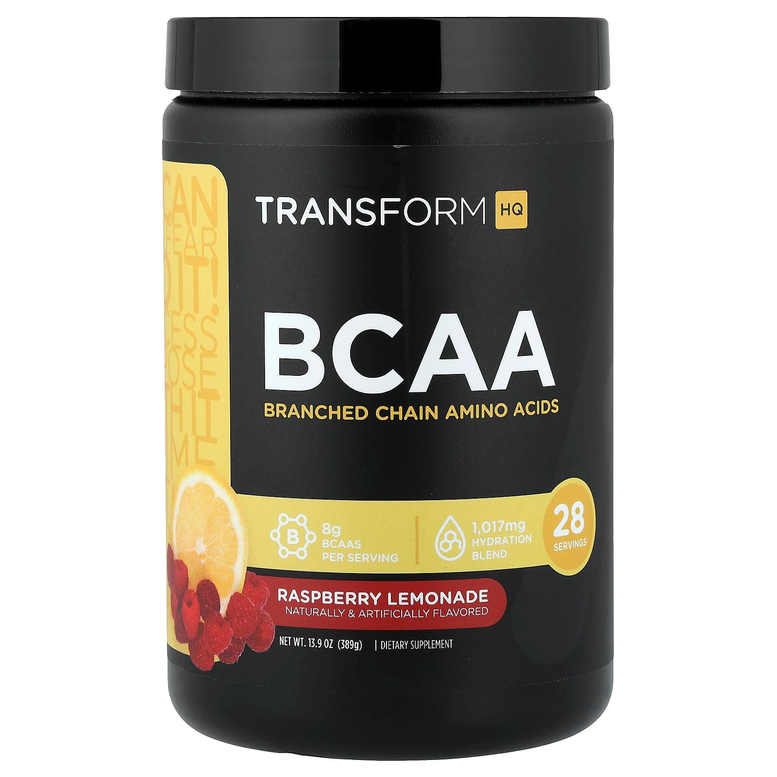 TransformHQ BCAA – Raspberry Lemonade – 389 g de TransformHQ