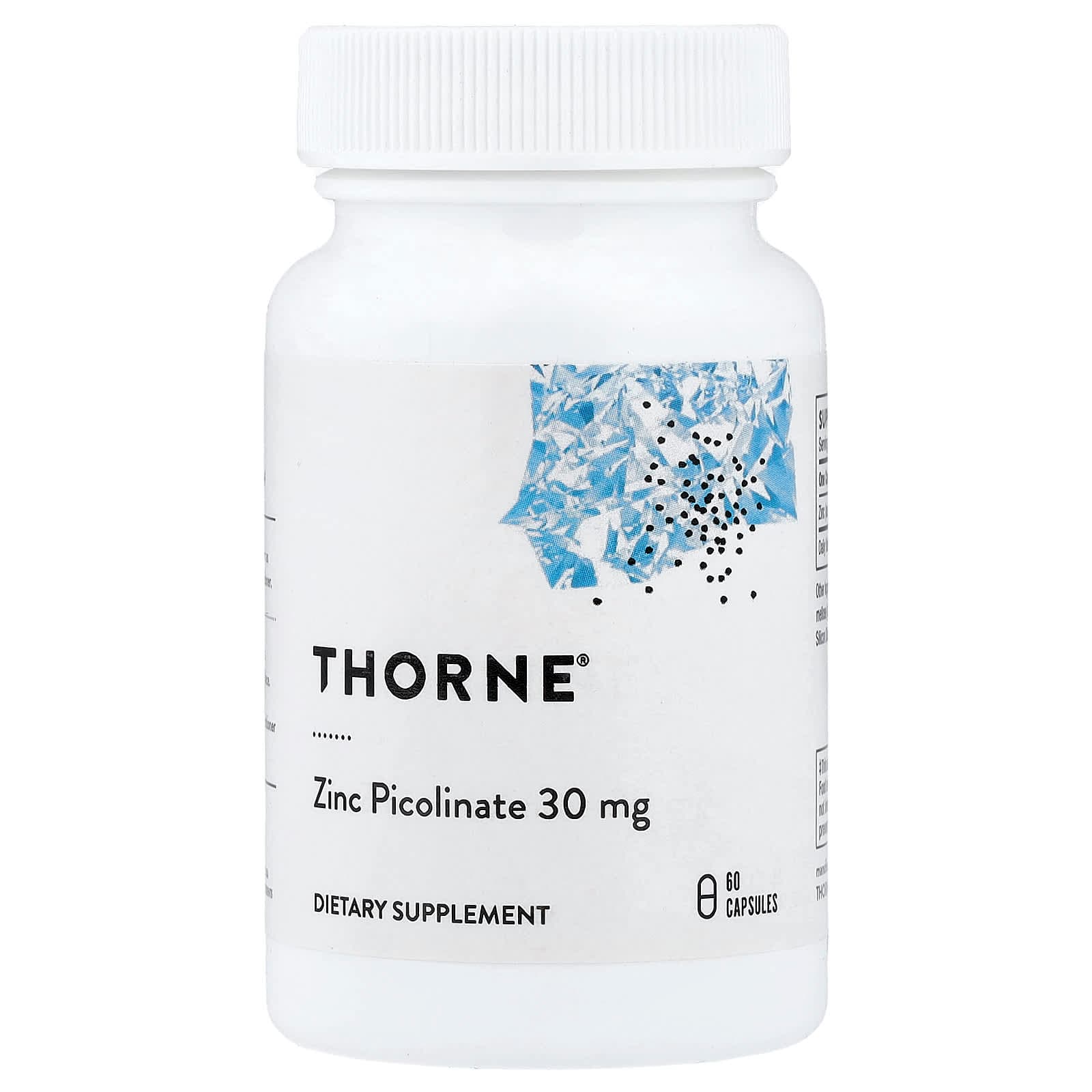 Thorne Zinc Picolinate – 60 gélules de Thorne