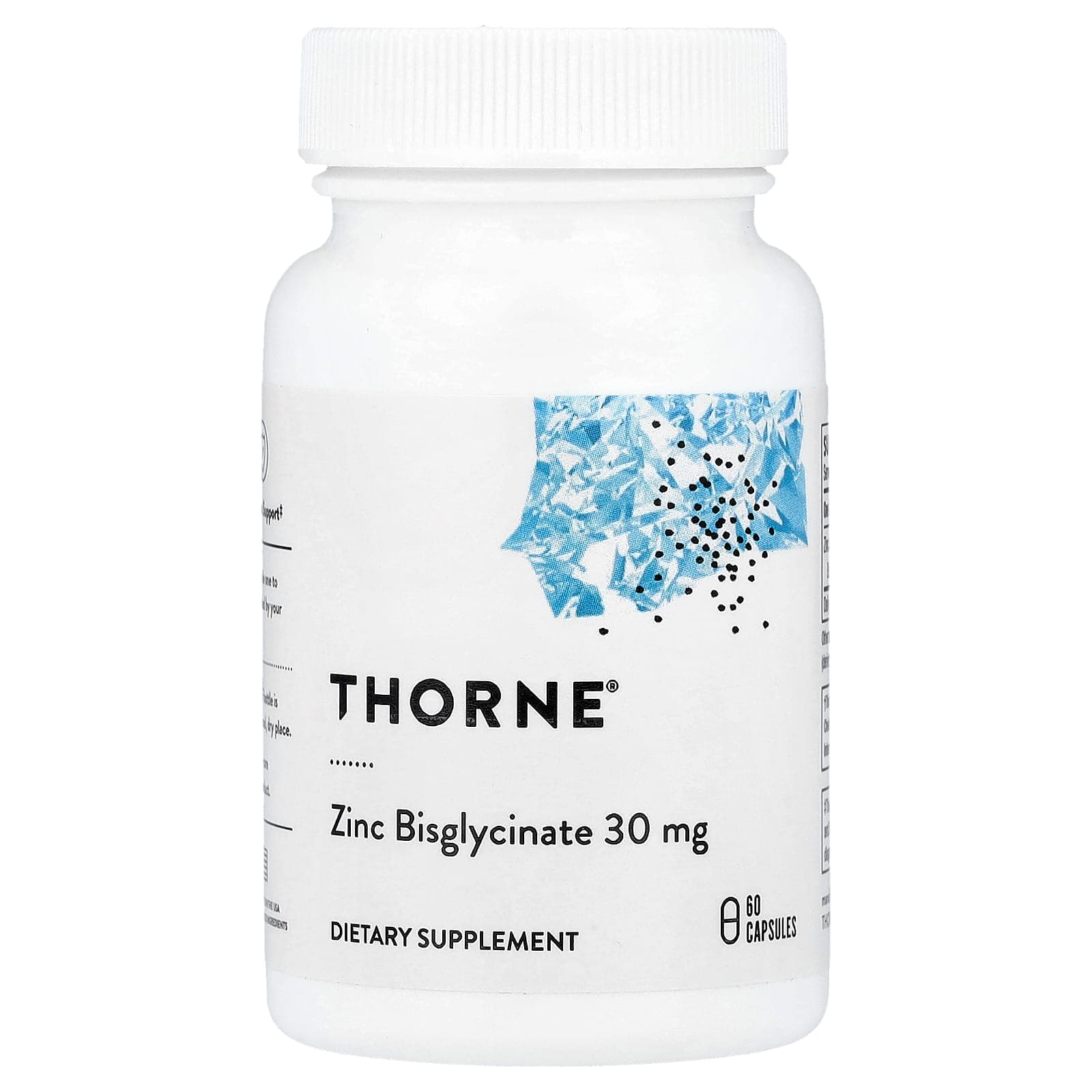 Thorne Zinc Bisglycinate – 60 gélules de Thorne