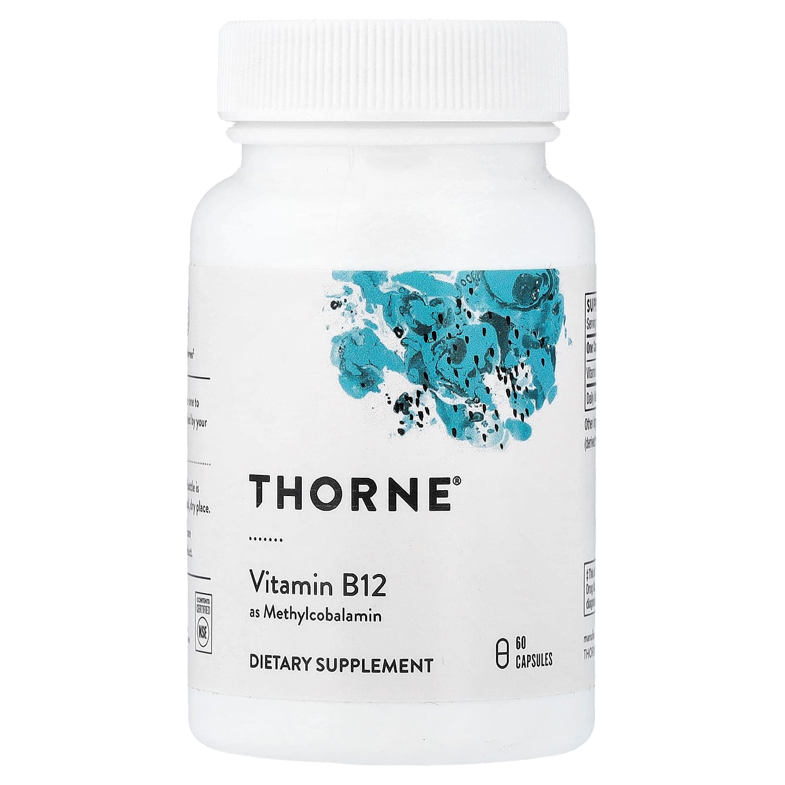 Thorne Vitamin B12 – 60 gélules de Thorne