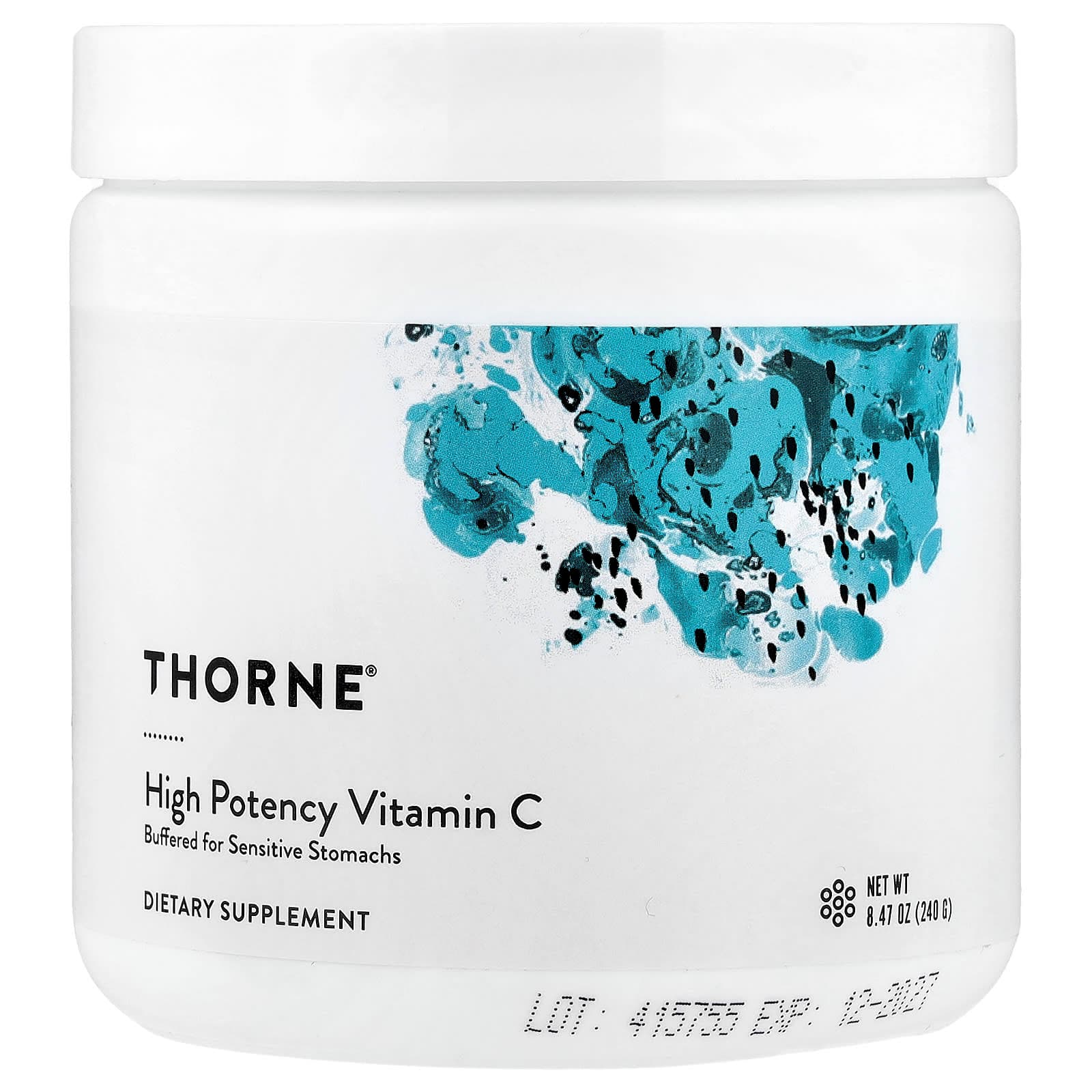 Thorne Vitamin C, High Potency – 240 g de Thorne