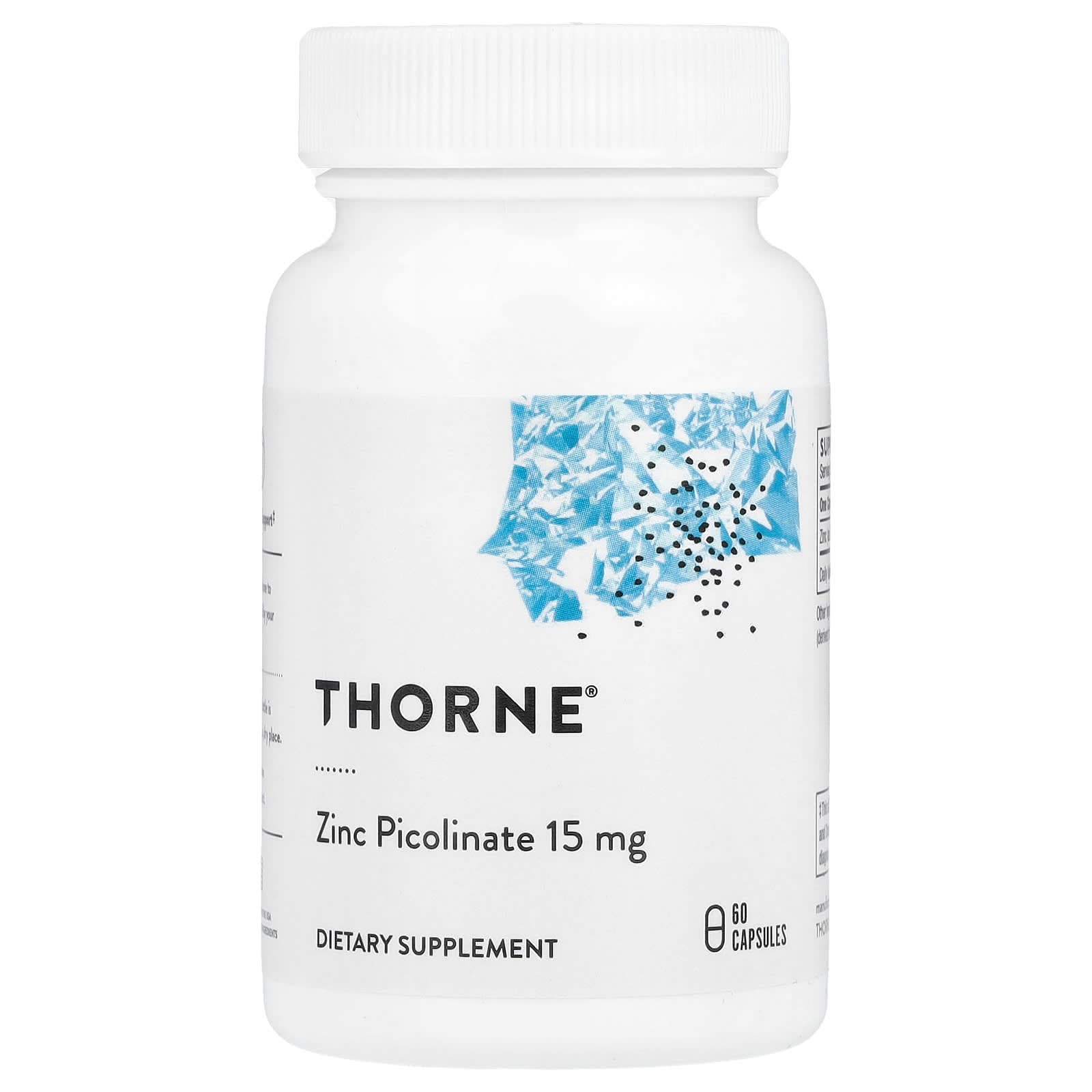Thorne Zinc Picolinate – 60 gélules de Thorne