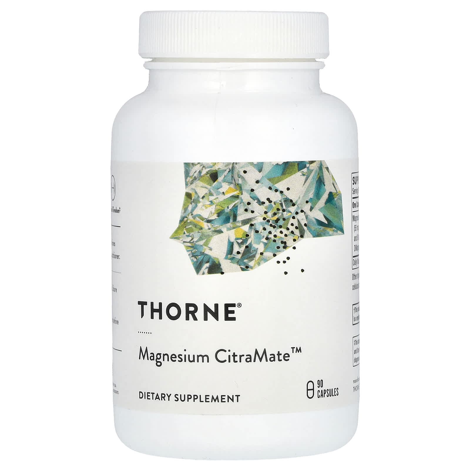Thorne Magnesium CitraMate – 90 gélules de Thorne