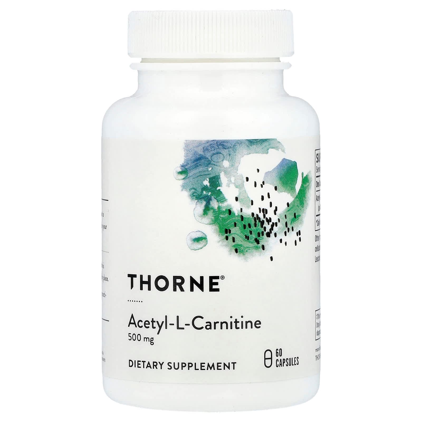 Thorne Acetyl-L-Carnitine – 60 gélules de Thorne