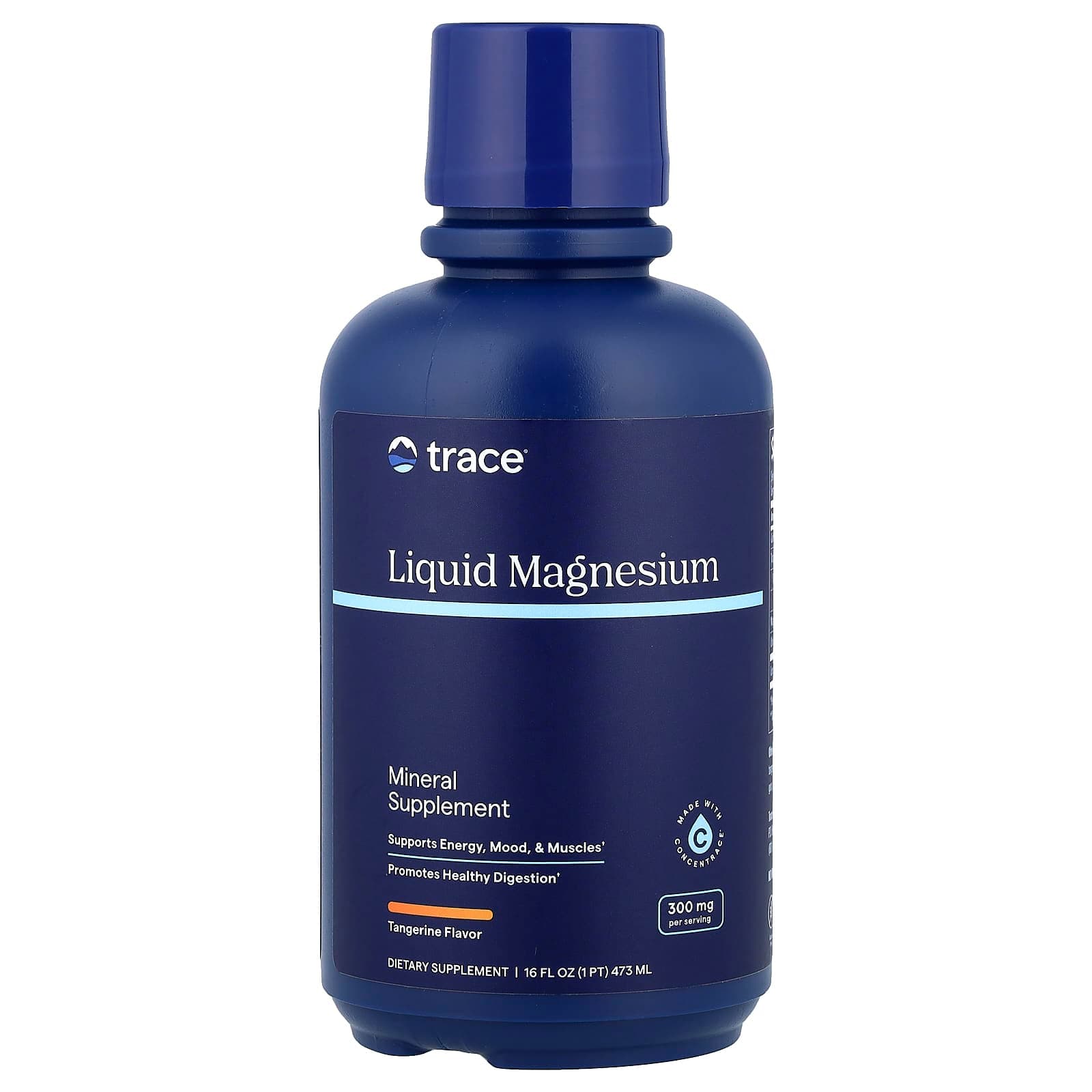 Trace Liquid Magnesium, Tangerine – 473 ml de Trace