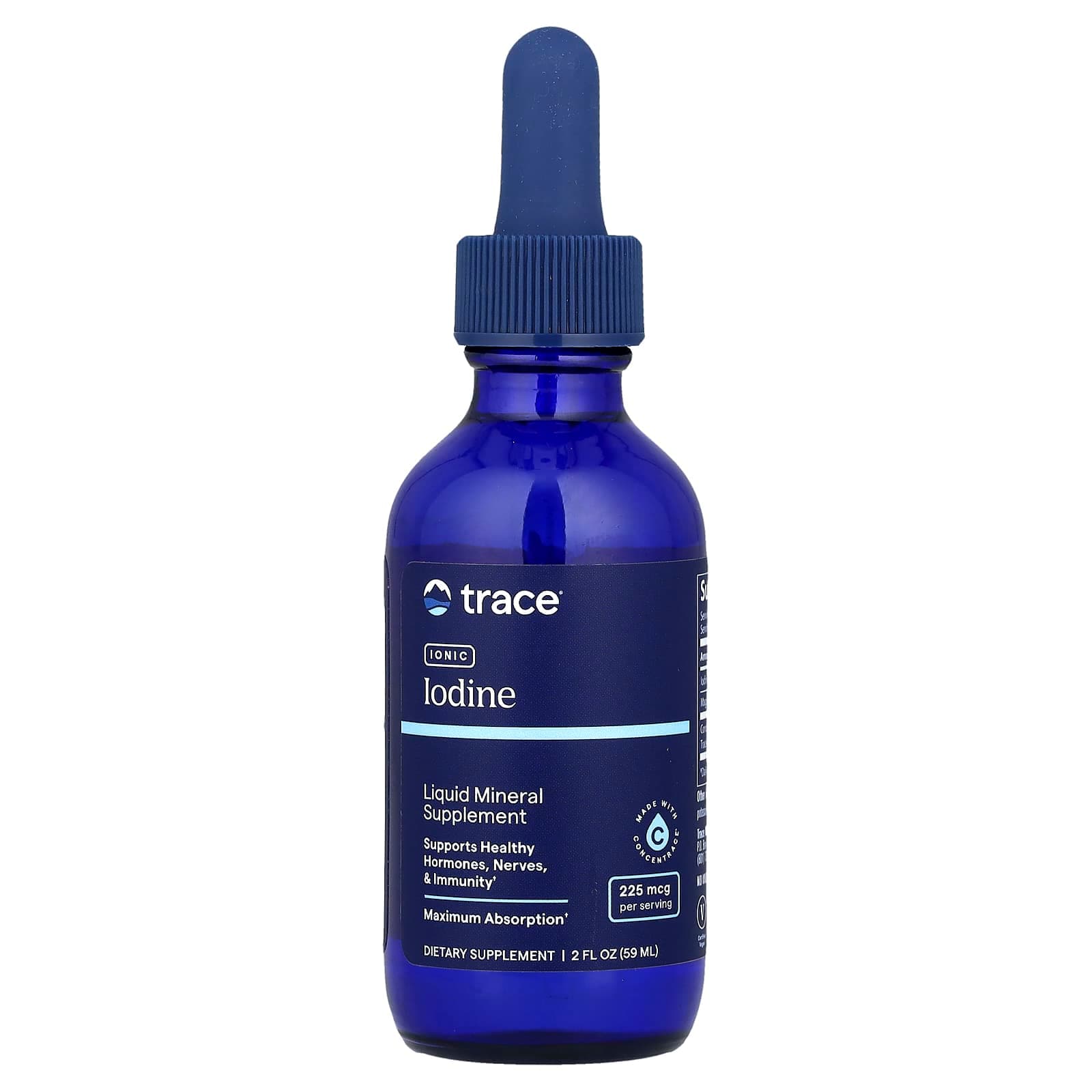 Trace Ionic Iodine Liquid – 59 ml de Trace