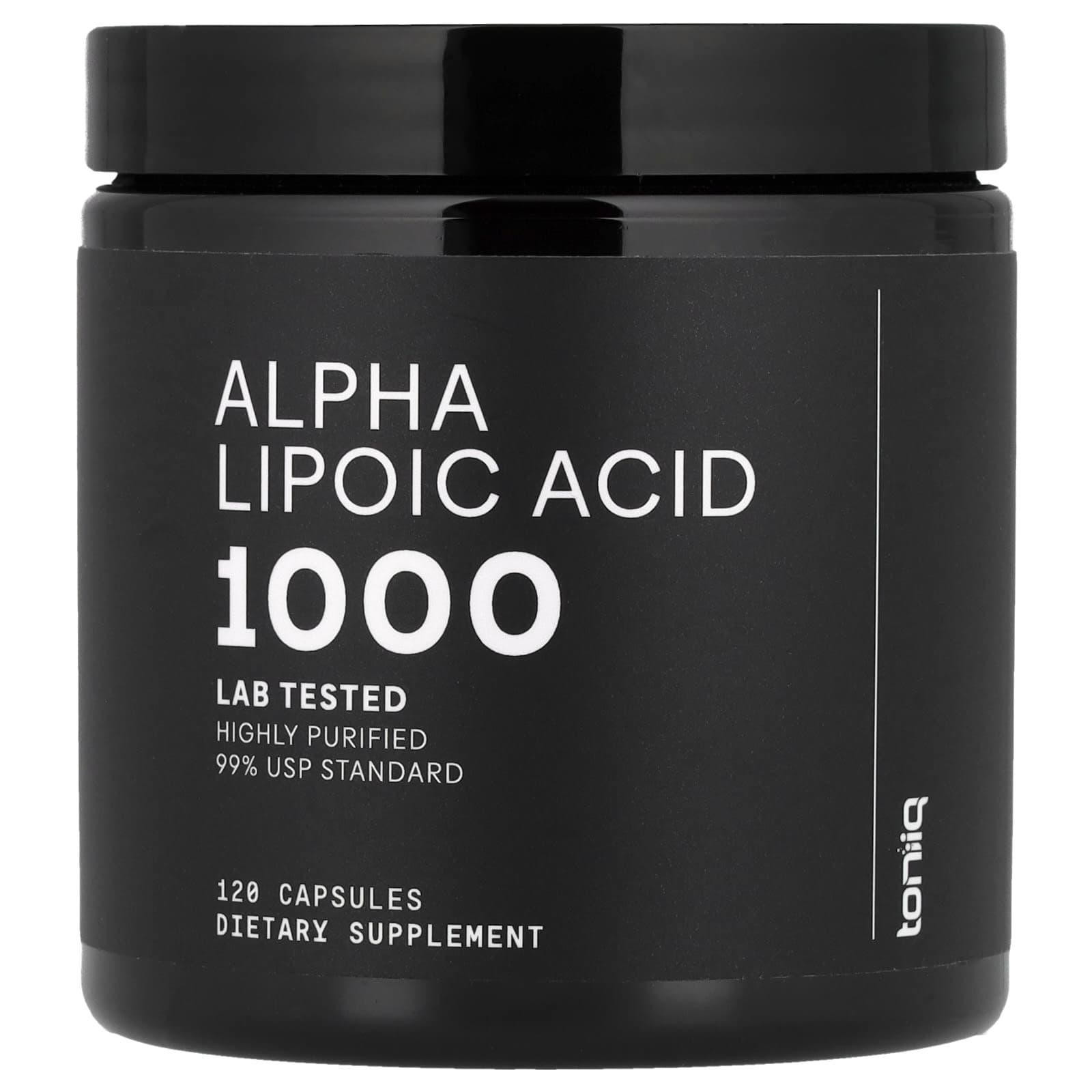 Toniiq Alpha Lipoic Acid 1000 – 120 gélules de Toniiq