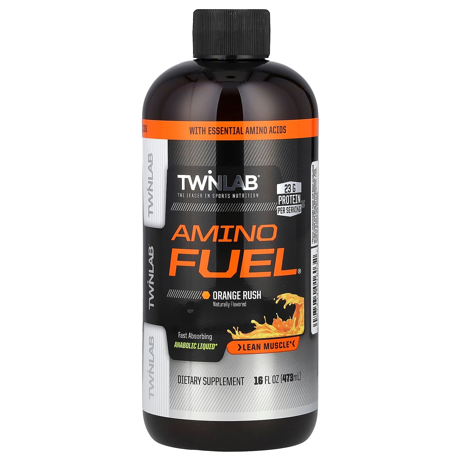 Twinlab Amino Fuel – Orange Rush – 473 ml de Twinlab