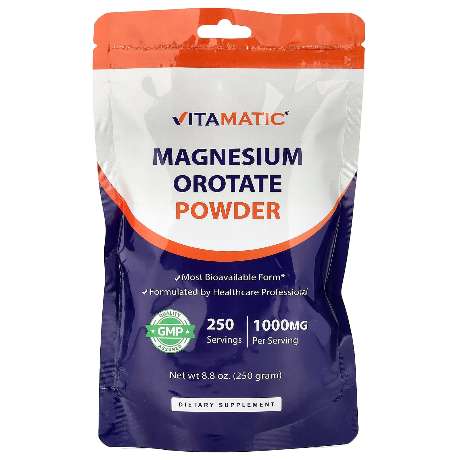 Vitamatic Magnesium Orotate Powder – 250 g de Vitamatic