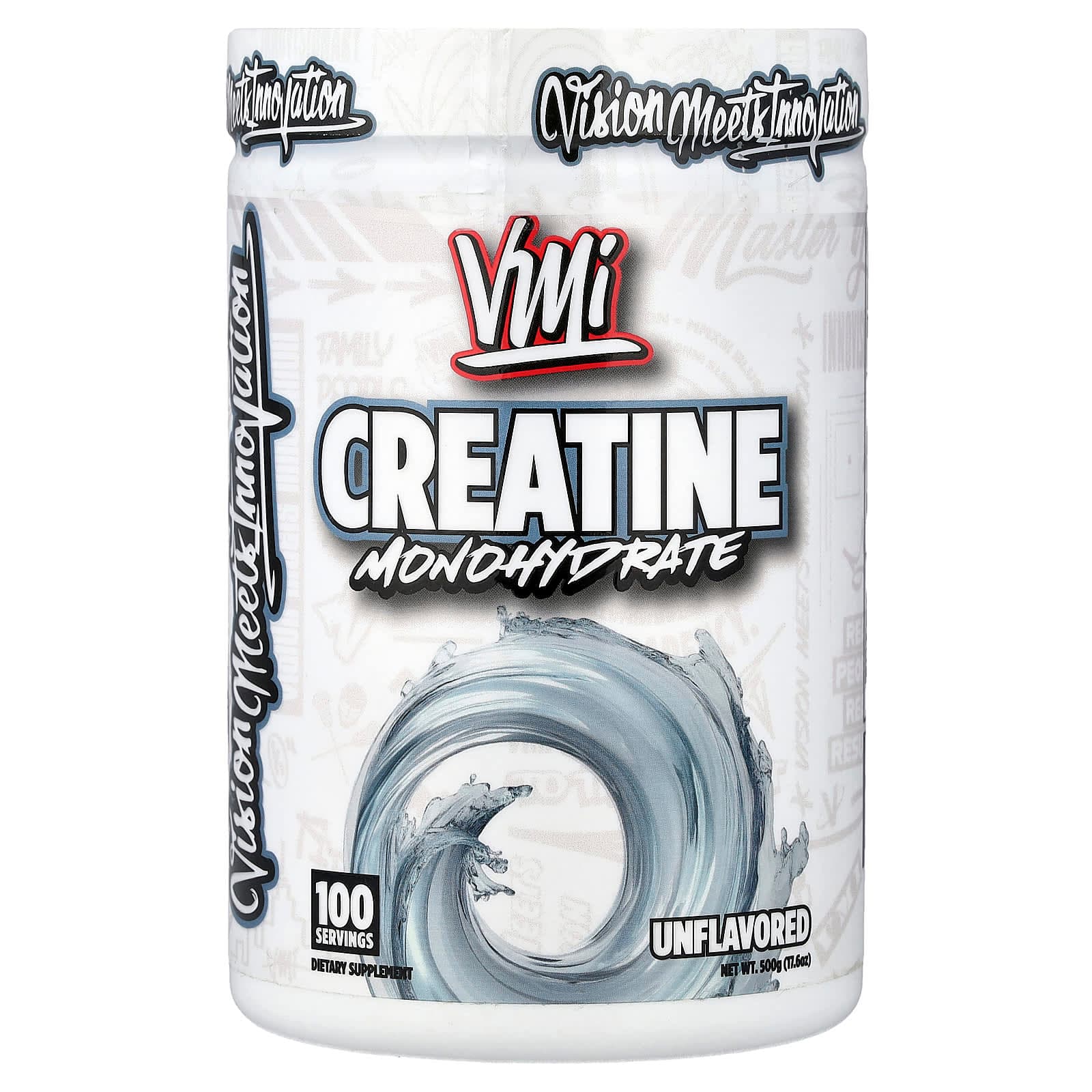 VMI Sports Creatine Monohydrate – Sans arôme – 500 g de VMI Sports
