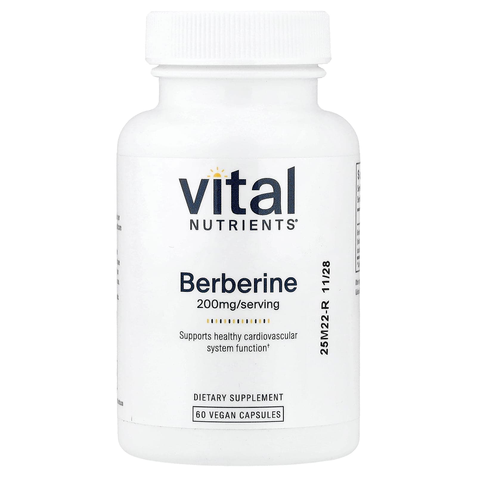 Vital Nutrients Berberine – 60 gélules véganes de Vital Nutrients
