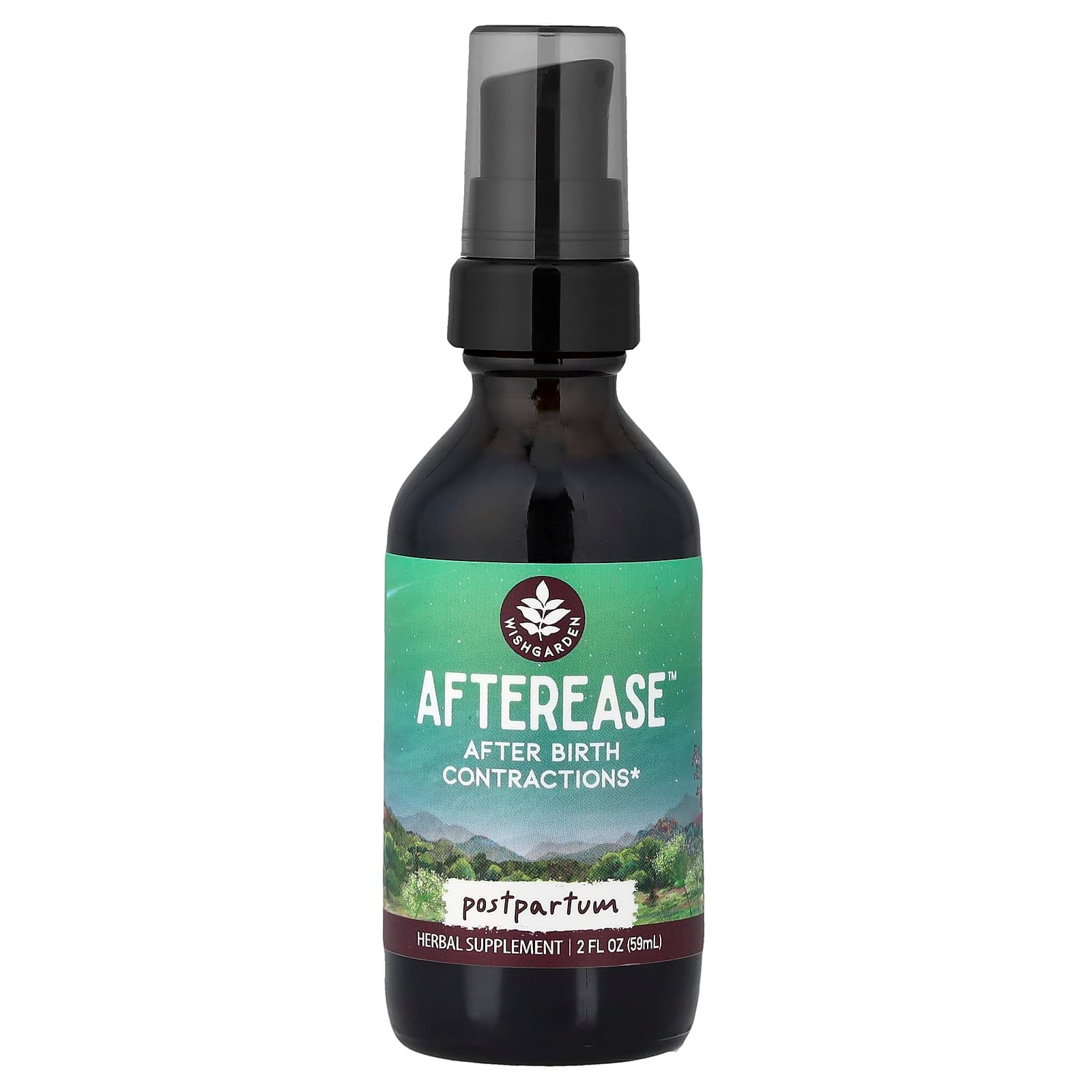 WishGarden Herbs Afterease, After Birth Contractions – 59 ml de WishGarden Herbs