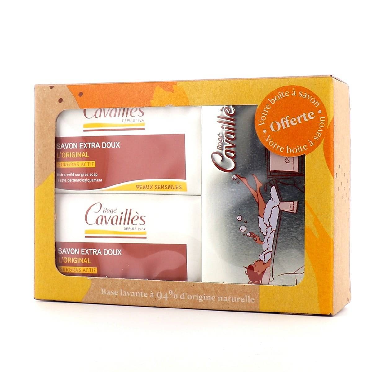 ROGE CAVAILLES coffret 2 savon extra doux 250ml de ROGE CAVAILLES