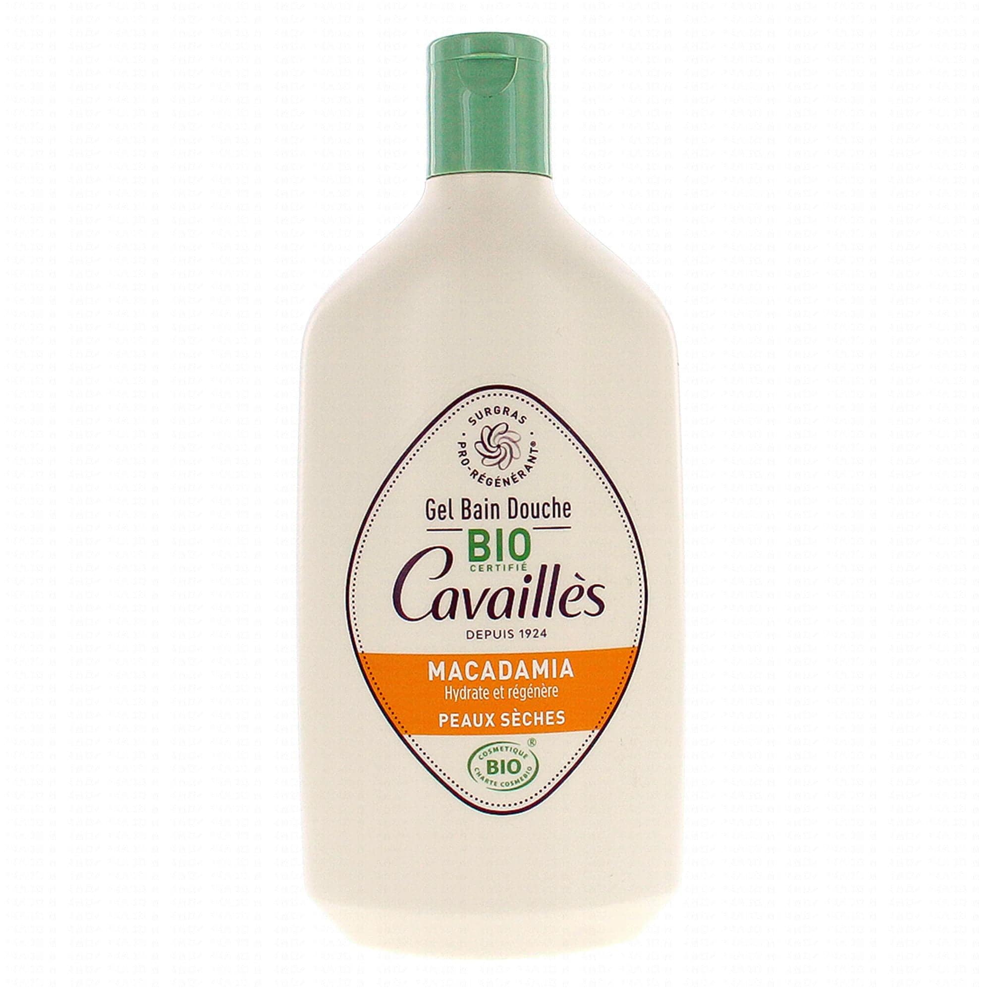 Roge cavailles gel bain douche bio macadamia peaux sèches 400 ml de ROGE CAVAILLES