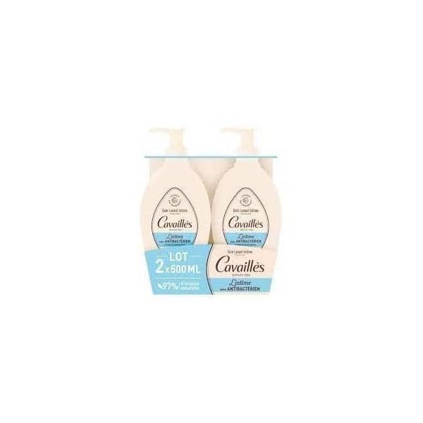 Rogé Cavaillès Soin toilette Intime Anti-bactérien LOT DE 2*250ml de ROGE CAVAILLES