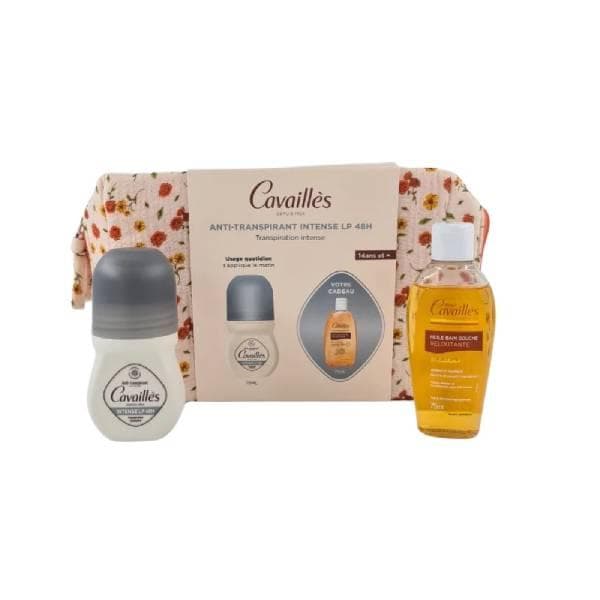 ROGE CAVAILLES trousse LP roll-on + huile veloutant 75ml de ROGE CAVAILLES