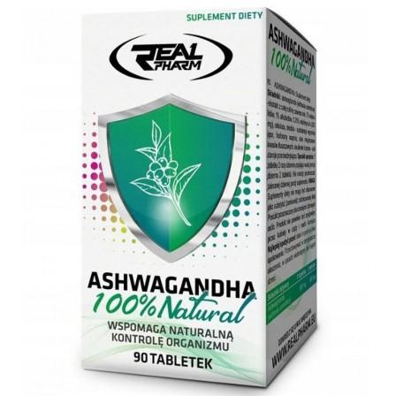 Ashwagandha 100% Natural Real Pharm 90 Comprimés de Real Pharm