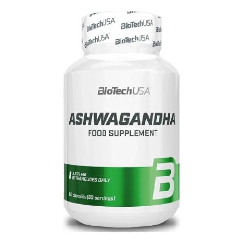 Ashwagandha BioTechUSA 60 Gélules de BioTechUSA