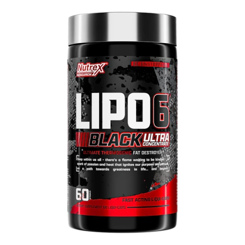 Lipo-6 Black Ultra Concentrate Nutrex Research 60 Gélules de Nutrex Research