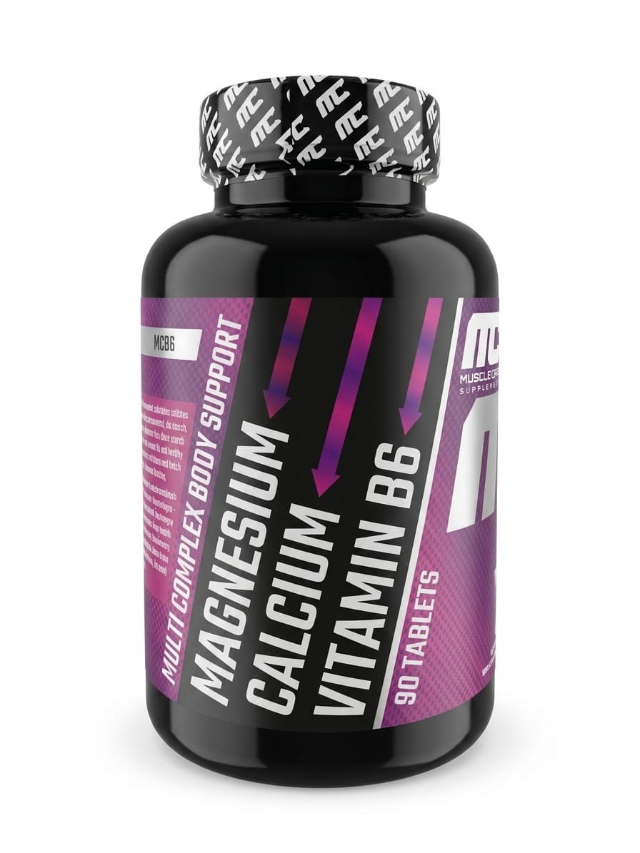 Magnesium+Calcium +Vitamin B6 90 tablet - Muscle Care de Muscle Care