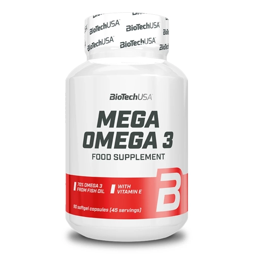 Mega Omega 3 BioTechUSA 90 Gélules de BioTechUSA