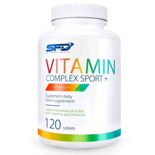 Vitamin Complex Sport+ SFD Nutrition 120 Comprimés de Real Pharm